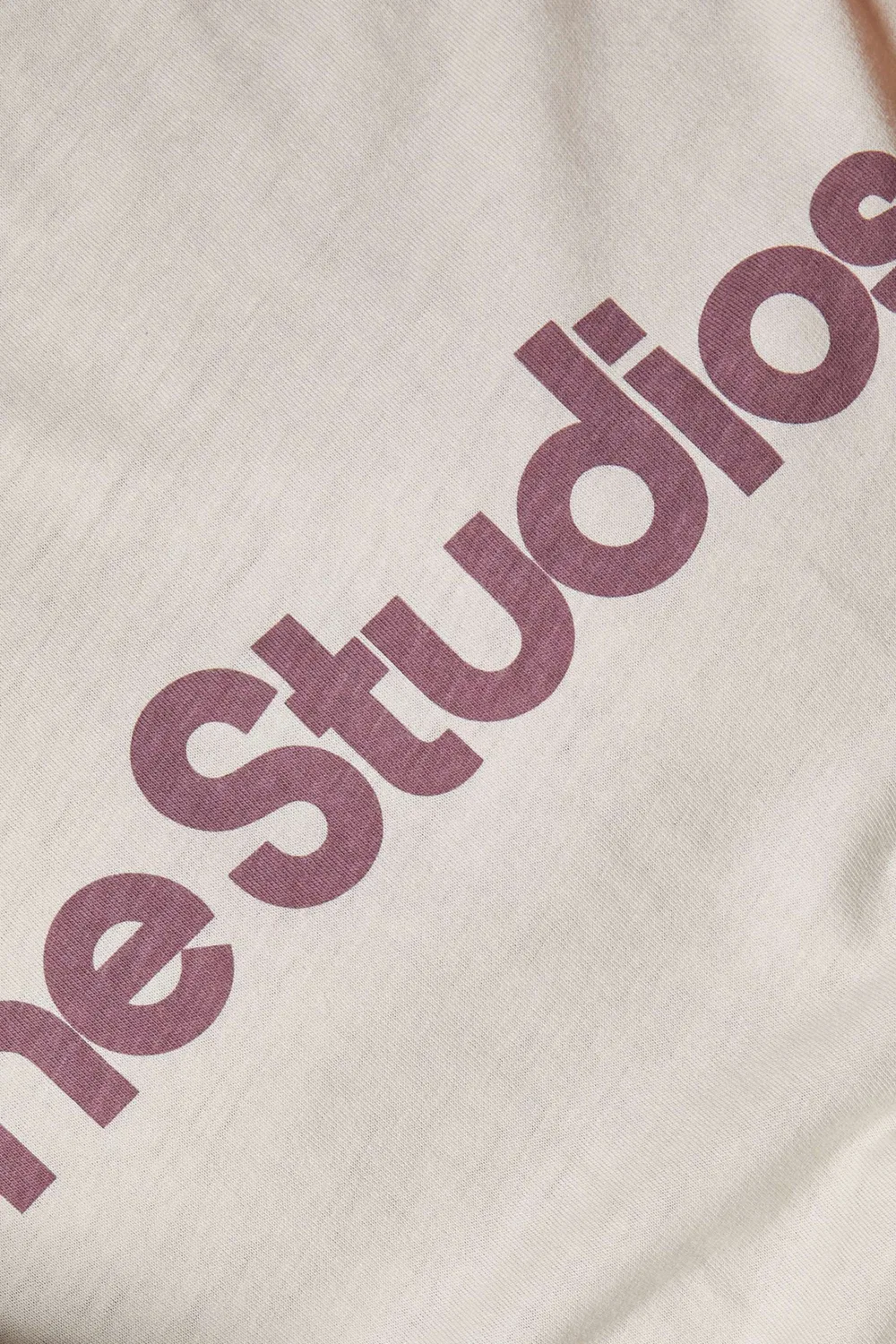 Футболка с принтом из хлопковой смеси Acne Studios — фото 4