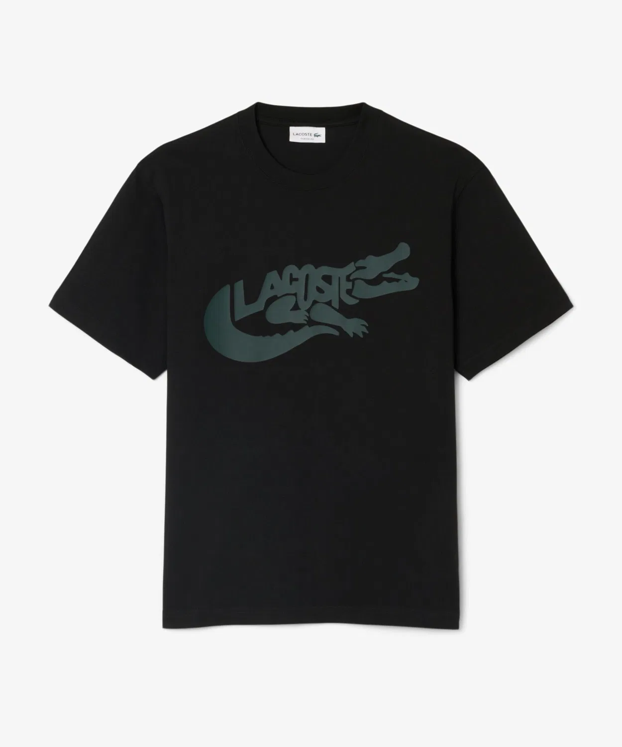 Мужская футболка с принтом Big Croc Graphic LACOSTE, Black