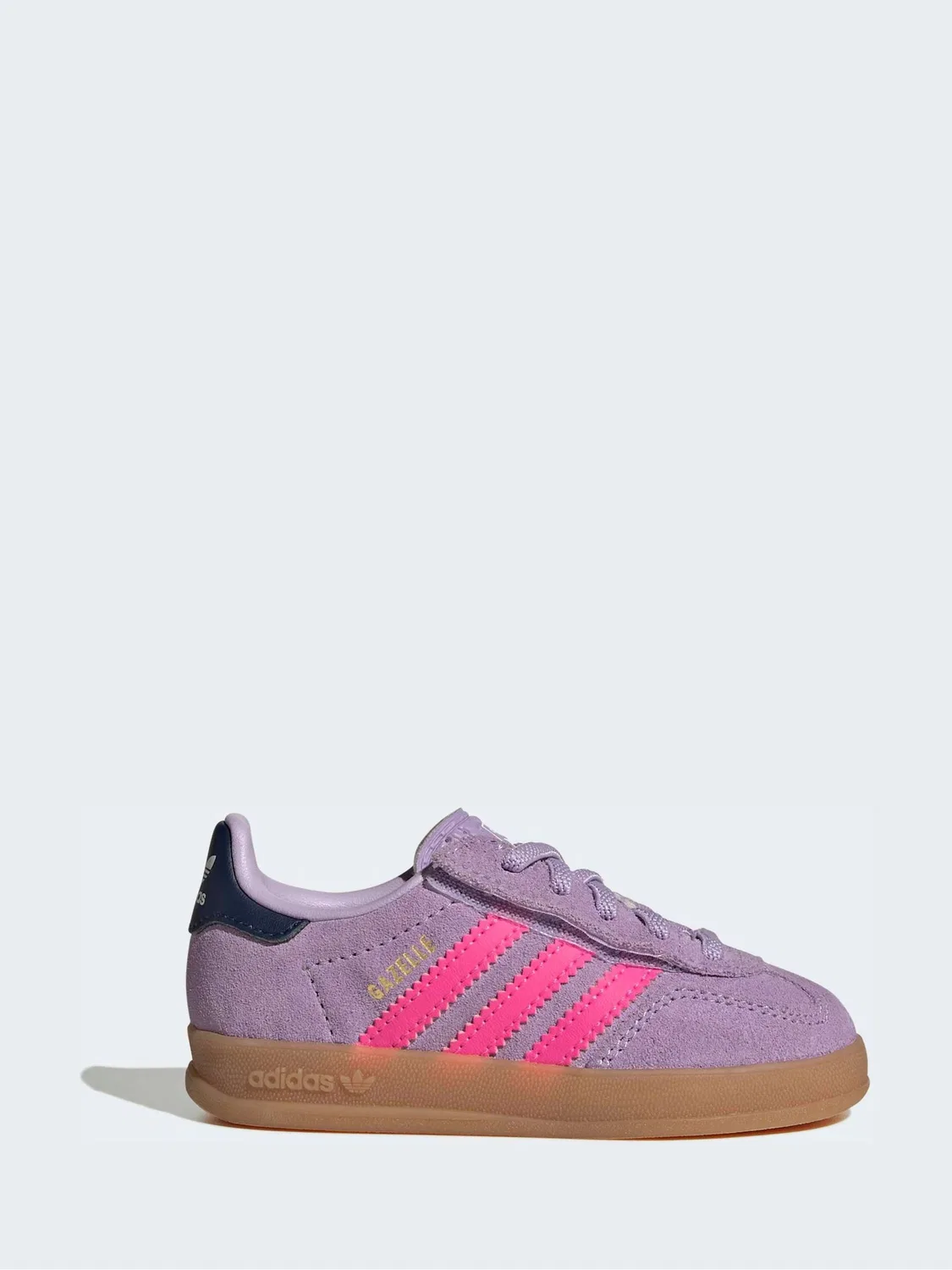 Кроссовки Gazelle Indoor adidas, розово-фиолетовые