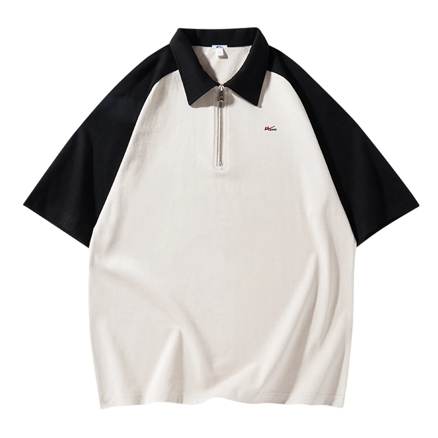 Детское поло с воротником и нашивкой, Polo Shirts Unisex Lapel Moderate Mock Two Piece, WARRIOR — фото 3