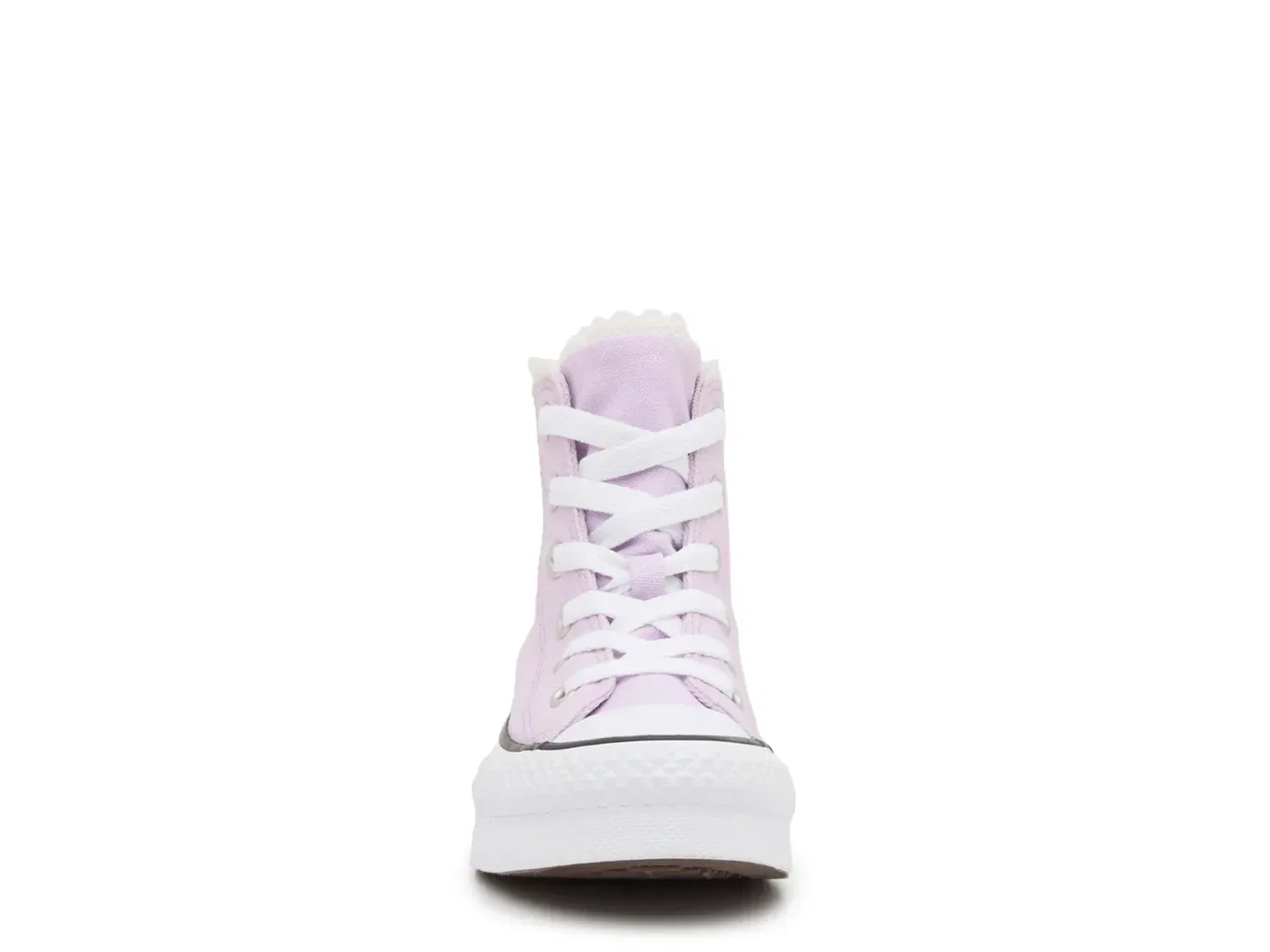 Кеды высокие Chuck Taylor All Star EVA Lift Hi Floral, Converse, лавандовый — фото 2