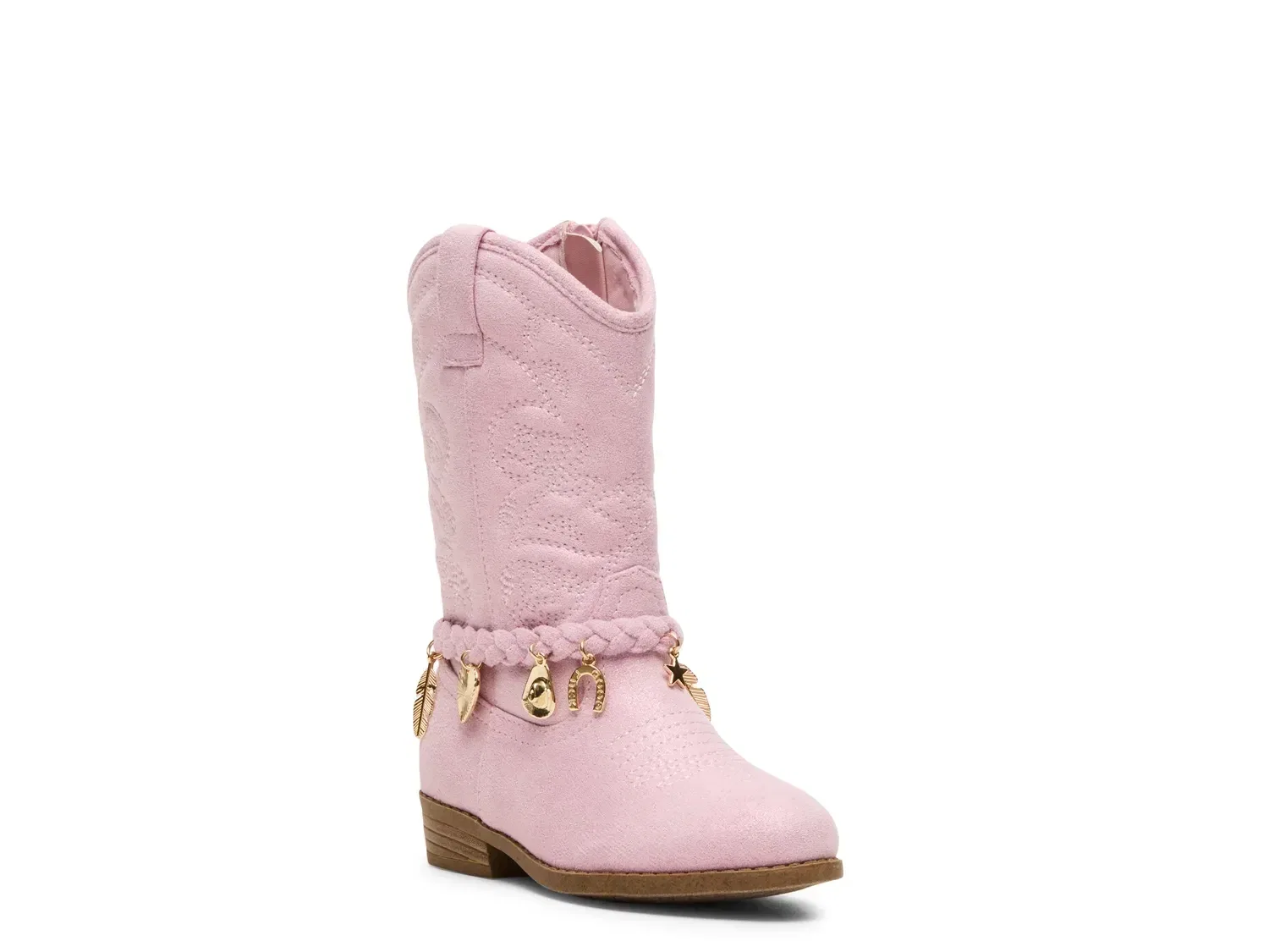 Ботильоны с отделкой, Leana Boot, Steve Madden, розовый