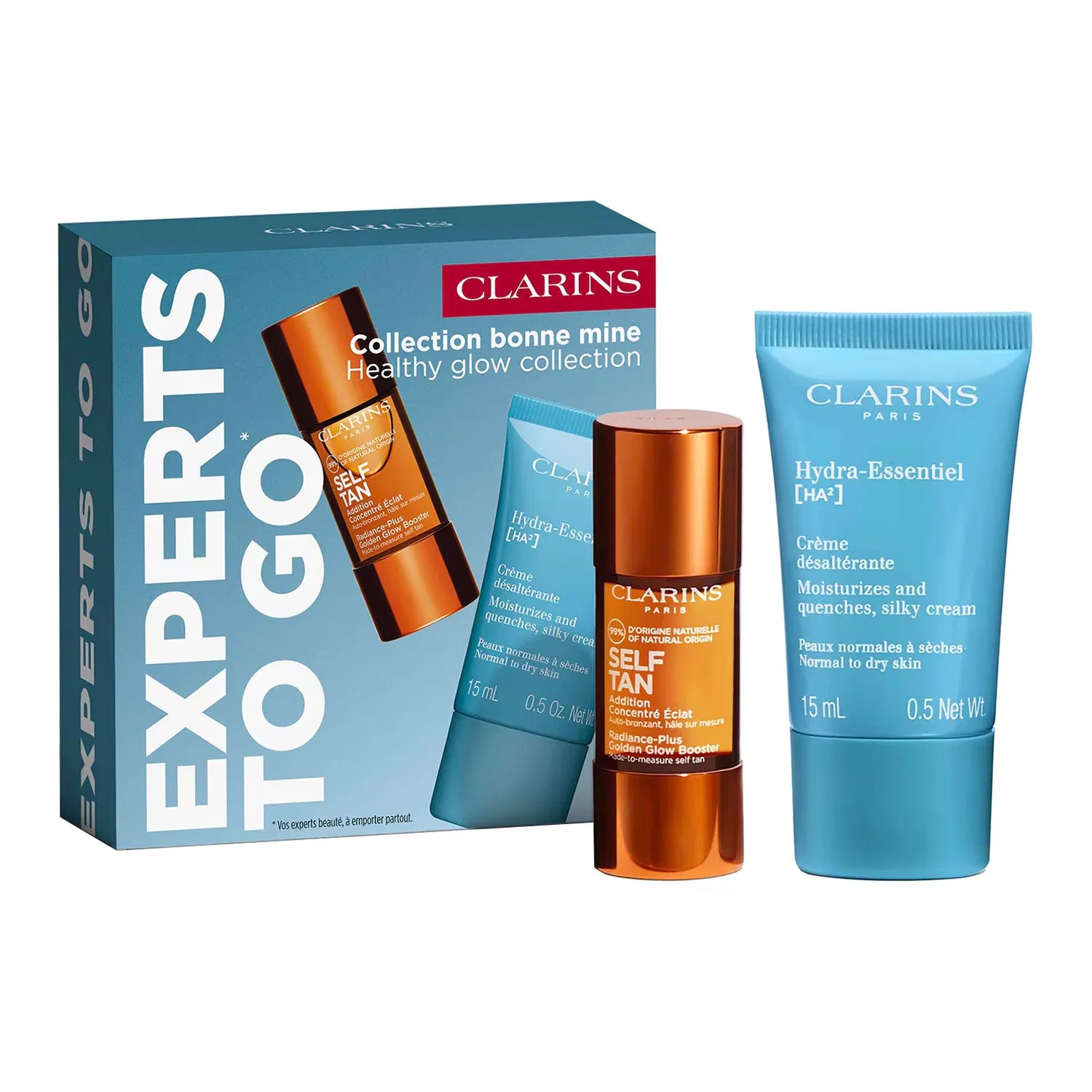 Набор для автозагара с сывороткой CLARINS, 30 мл