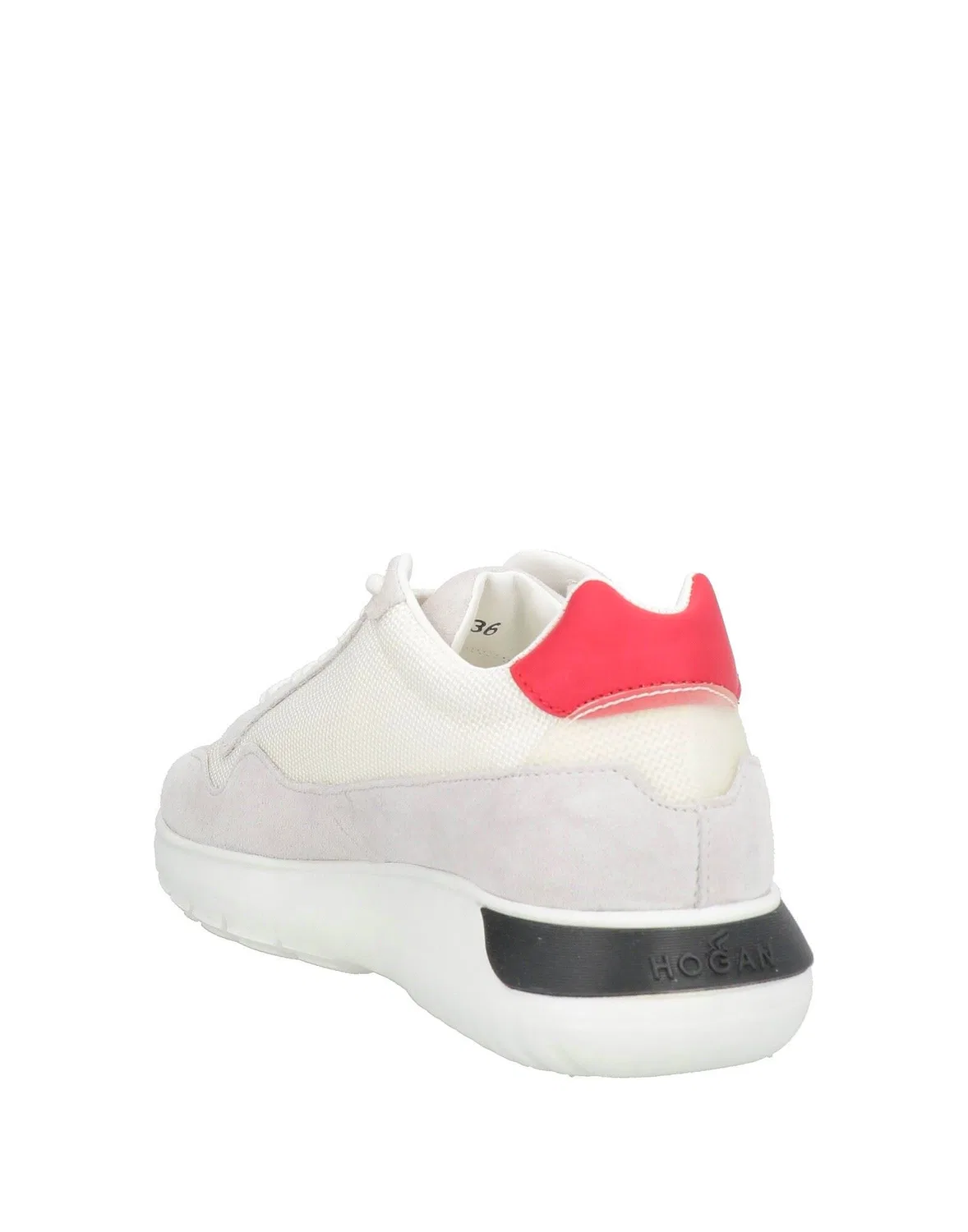 Детские кроссовки для девочек кожаные Low-Top Sneakers Hogan, светло-серый — фото 3