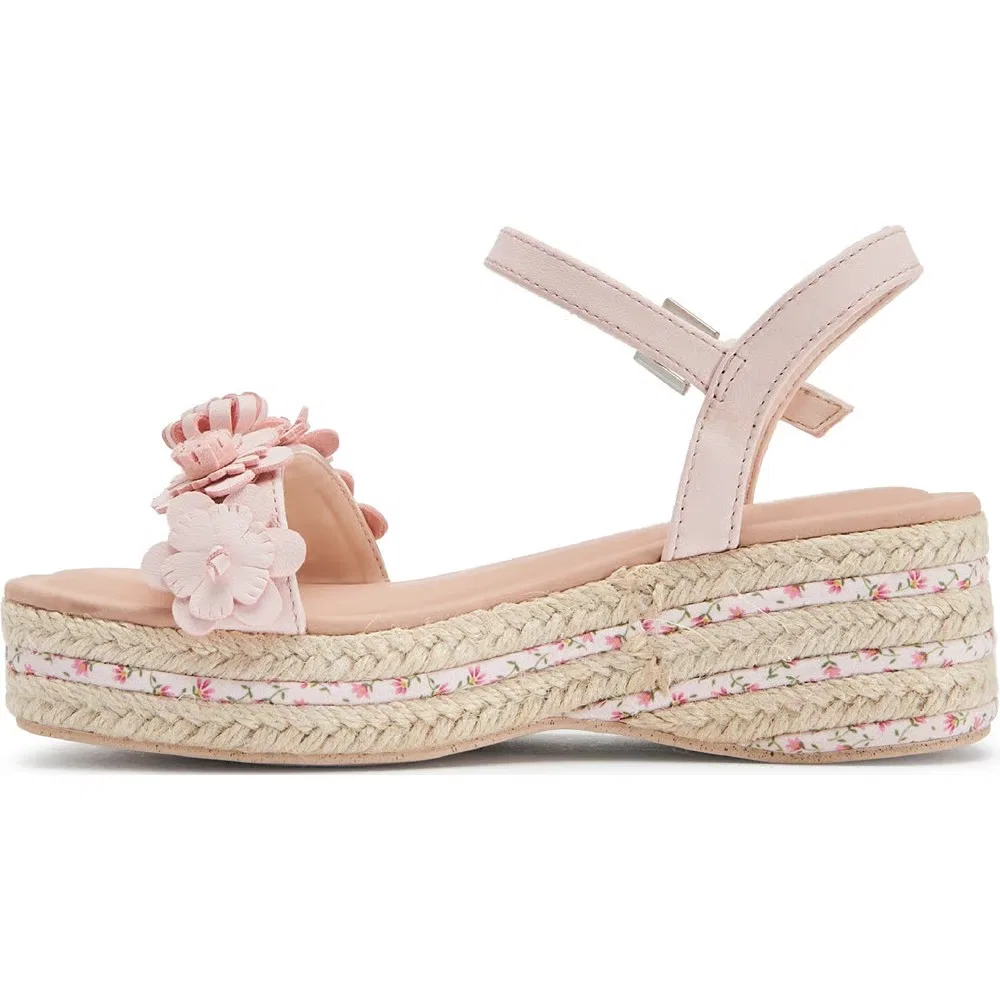Детские сандалии на танкетке J-dori Steve Madden, Blush Pink — фото 3