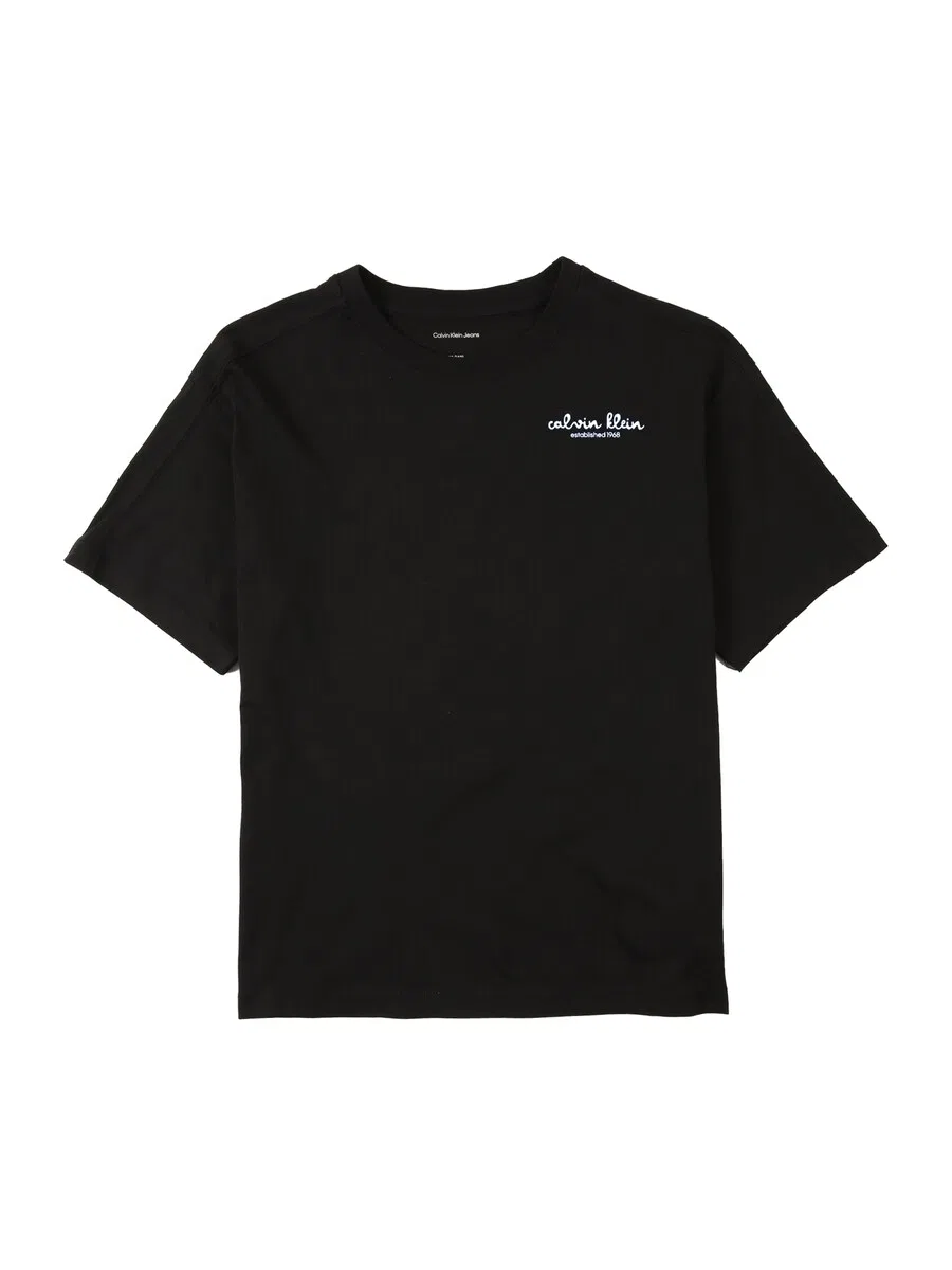 Рубашка Calvin Klein Jeans черного цвета