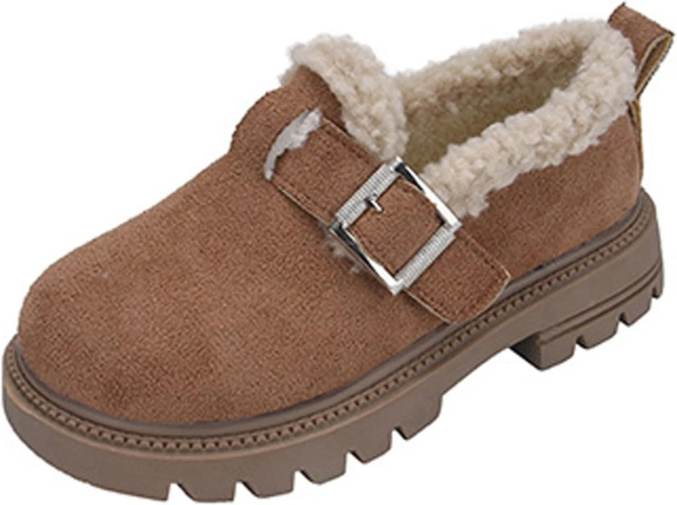 Детские сапоги-слайдеры с толстой подошвой Girls Platform Slippers Boots, Khaki