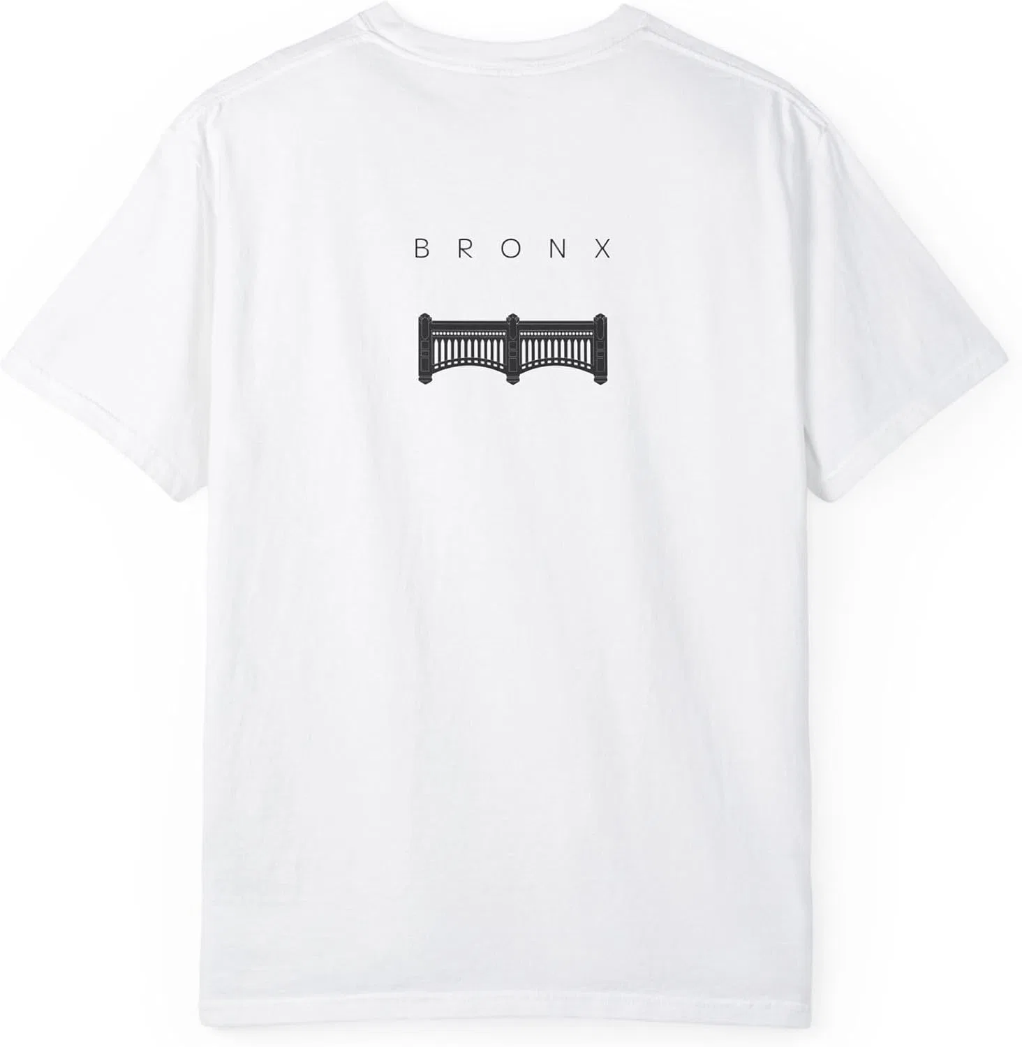 Футболка с принтом Bronx Stadium Comfort Colors 1717, White — фото 3