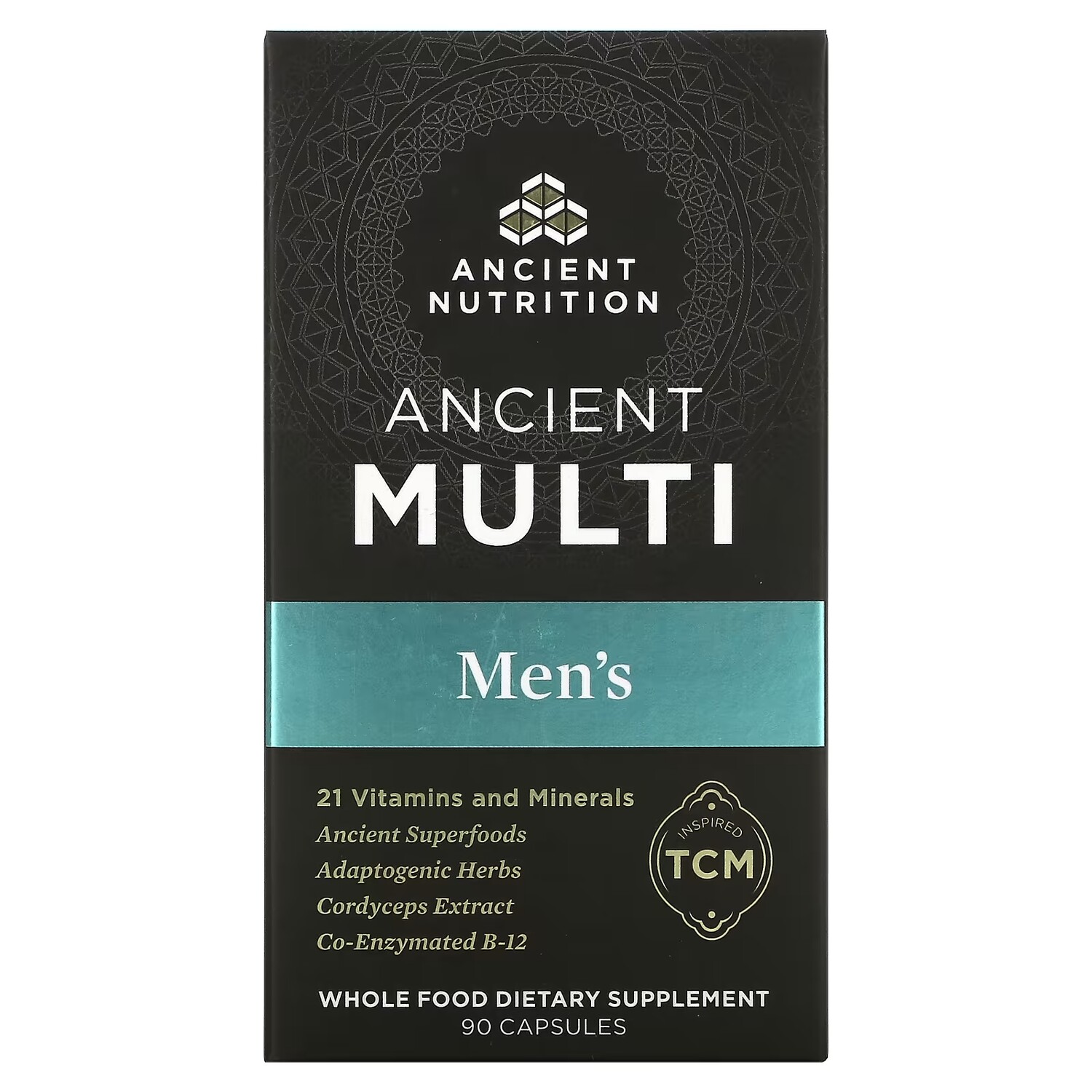 

Мультивитамины для Мужчин Dr. Axe / Ancient Nutrition, 90 капсул