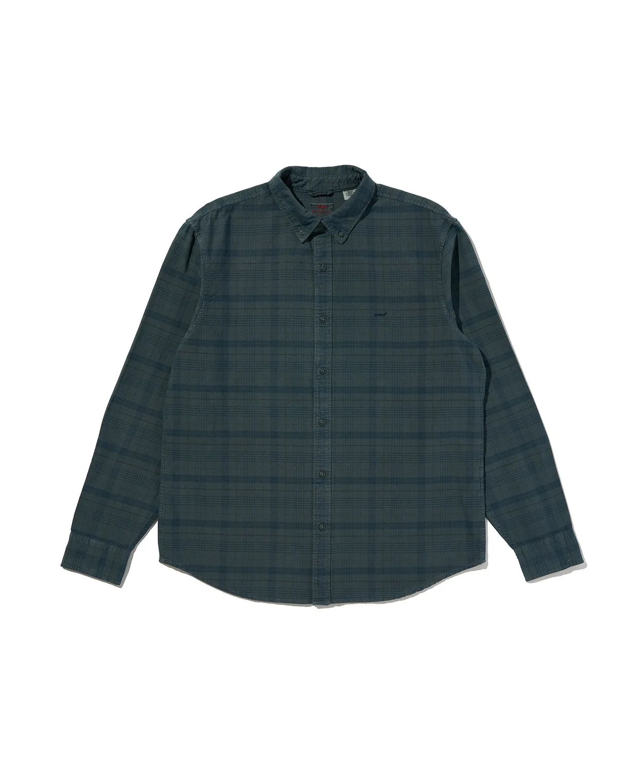 Мужская рубашка с длинным рукавомAuthentic Button Down Levi's, Green — фото 3
