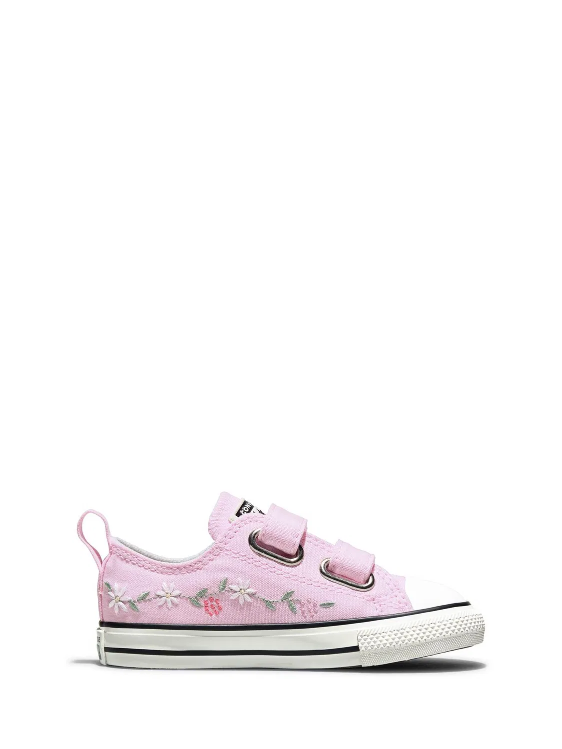 Кроссовки Converse Chuck Taylor Flower Print 2V Low, розовые