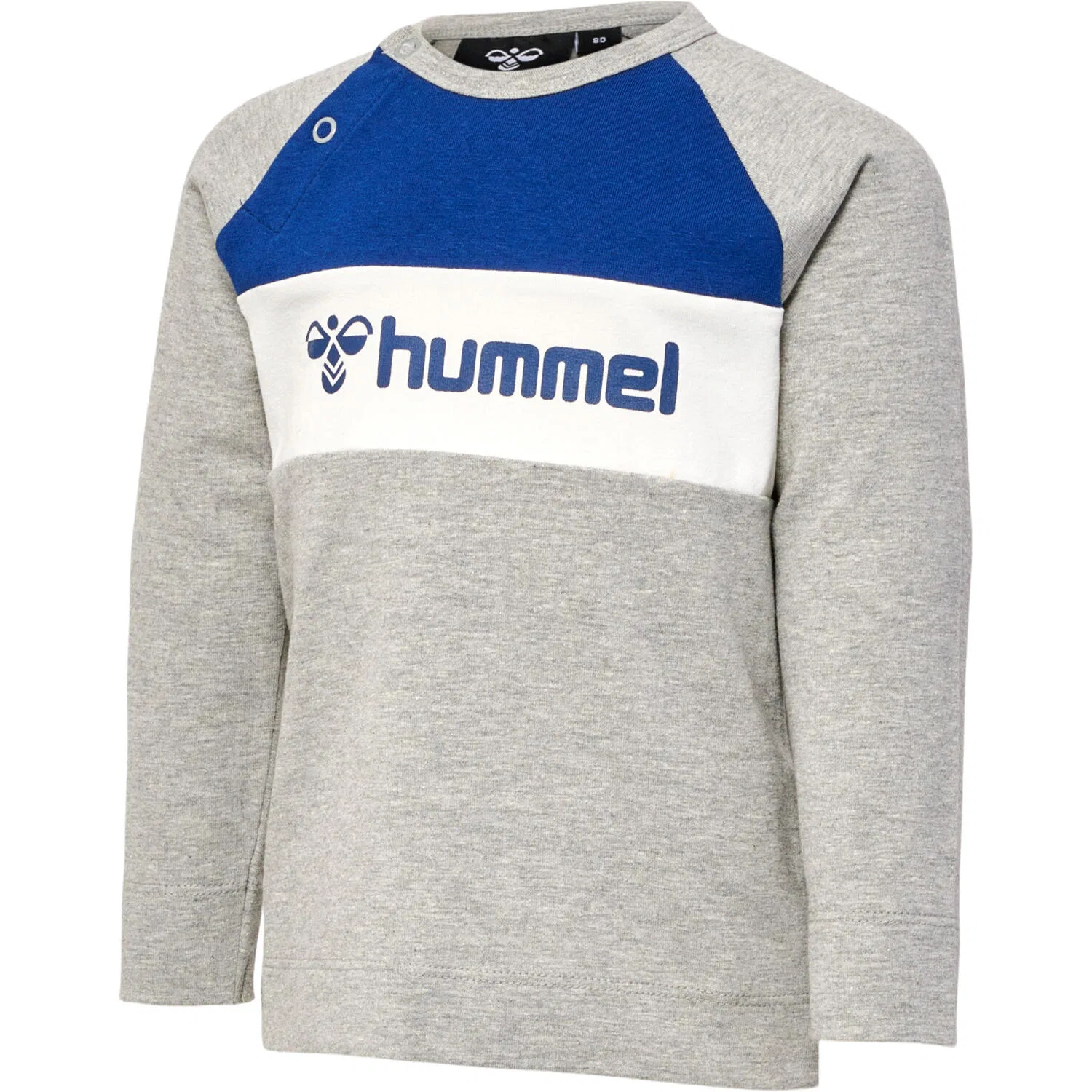 Детское лонгслив с длинным рукавом hmlMurphy Hummel, Grau Asphaltgrau — фото 3