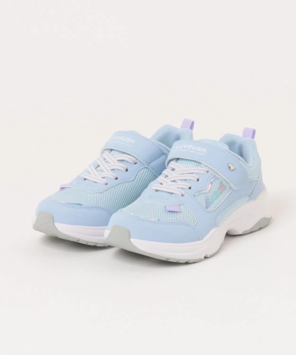 Детские кроссовки для девочек с повтором LV 1281 MoonStar, Sax Blue