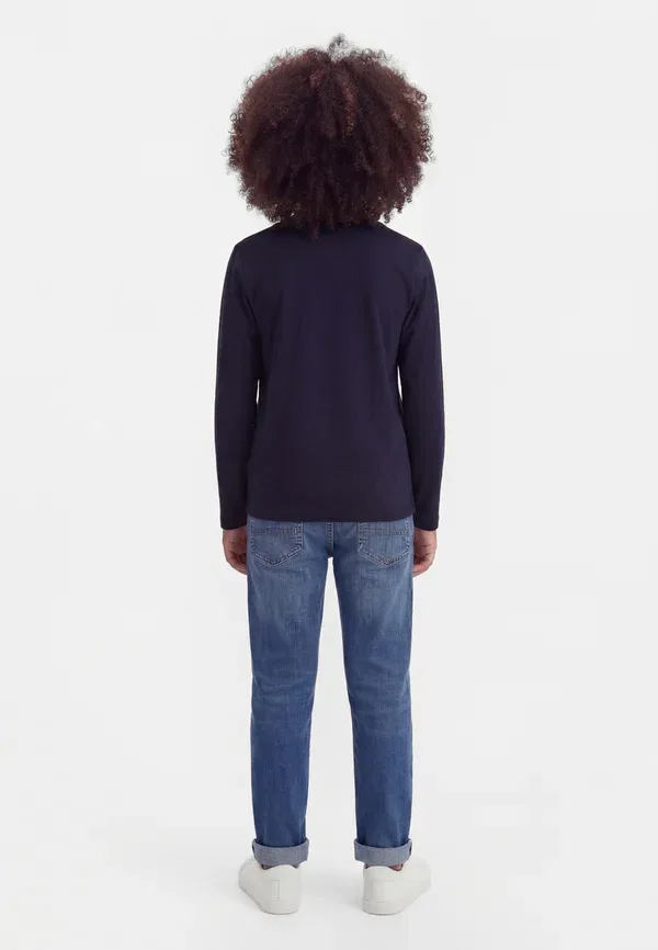 Лонгслив с принтом Disney, Nmmdimitri stitch - long sleeved top, Name It, темно-синий Blazer — фото 2