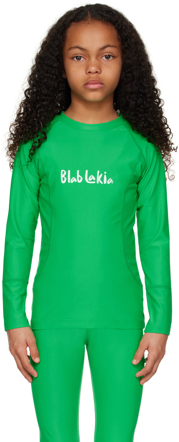 

Kids Green Blah Рашгард BlabLakia