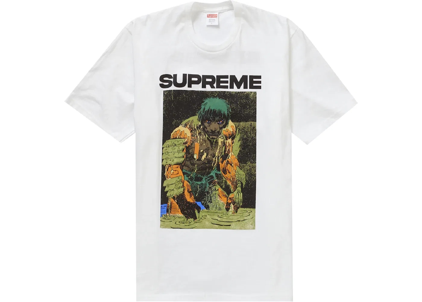 Мужская футболка с принтом Ronin Tee Supreme, White