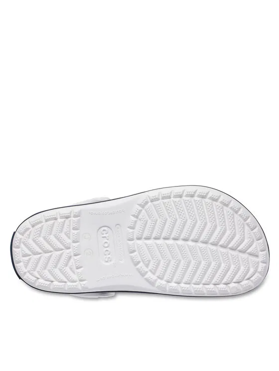 Шлепанцы Crocband Clog K Crocs, белый — фото 4