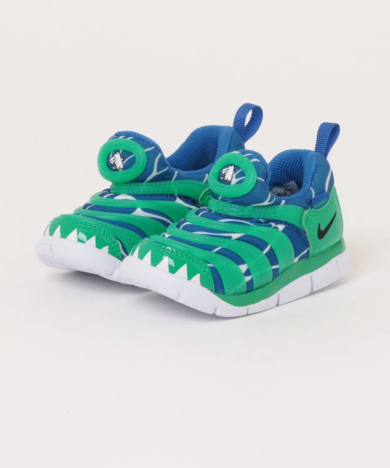 Детские кроссовки с принтом Dynamo Free LILS BT NIKE, Green