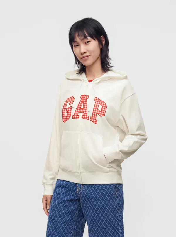 Толстовка Gap, красный — фото 4