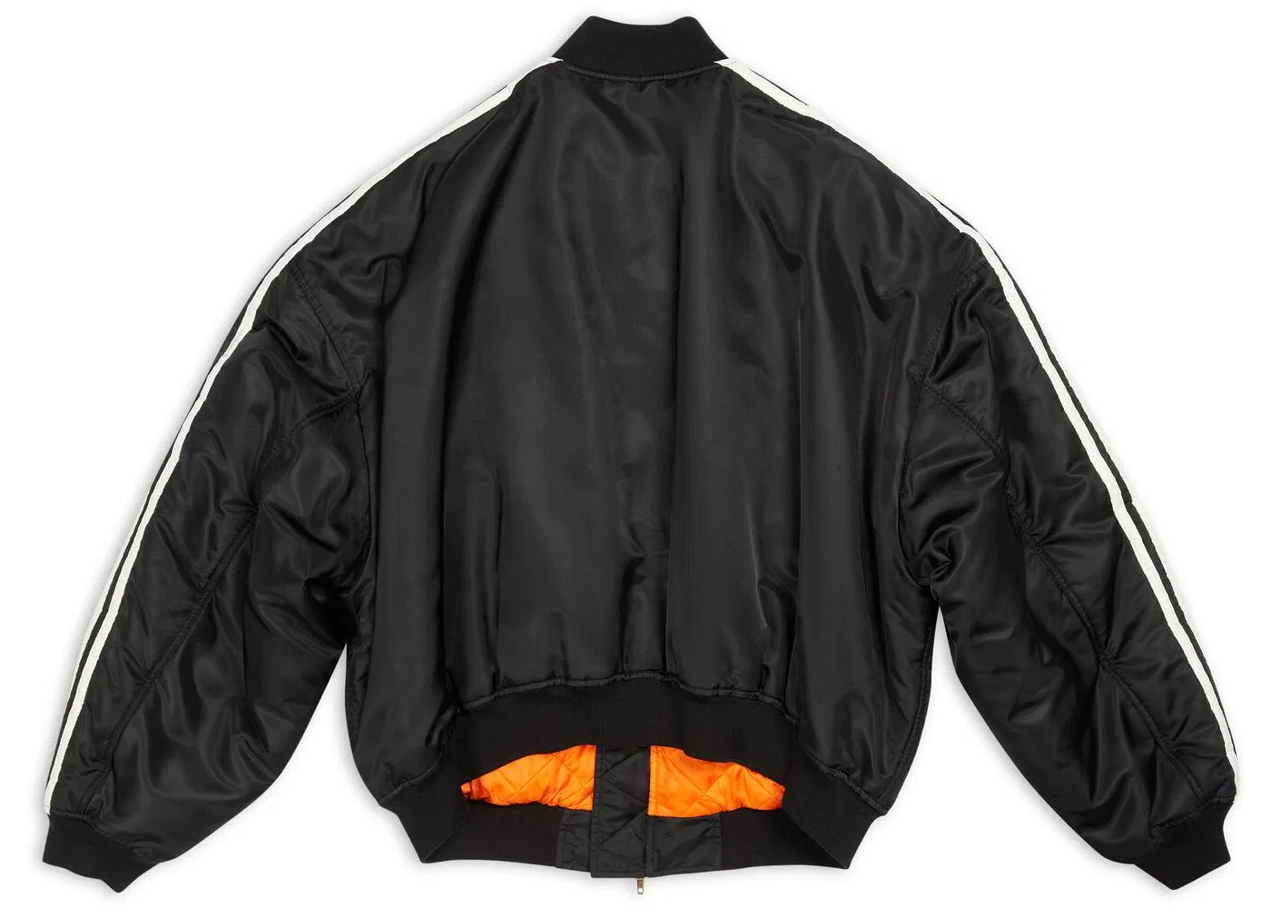Мужская куртка-бомбер с принтом Bomber Balenciaga, Black — фото 2