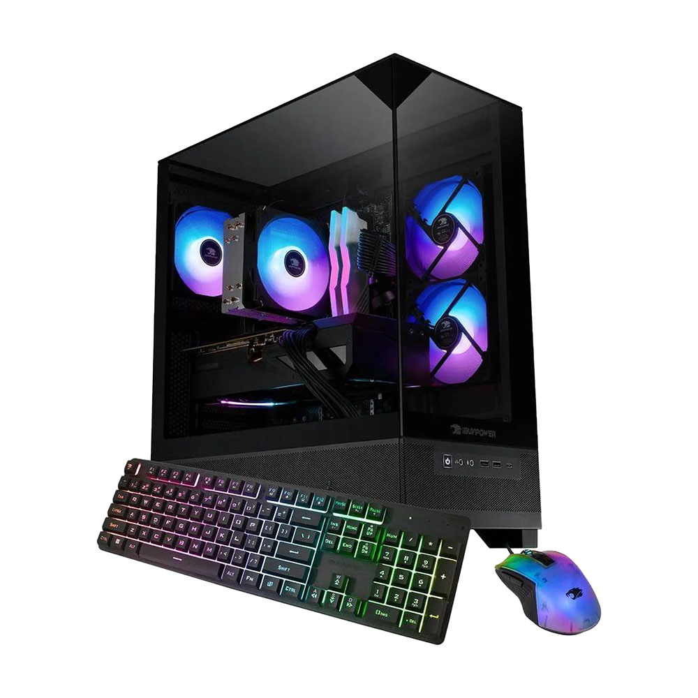 

Системный блок iBUYPOWER Element SE, 16Гб/1Тб, Core i5 14400F, RTX 5050, черный