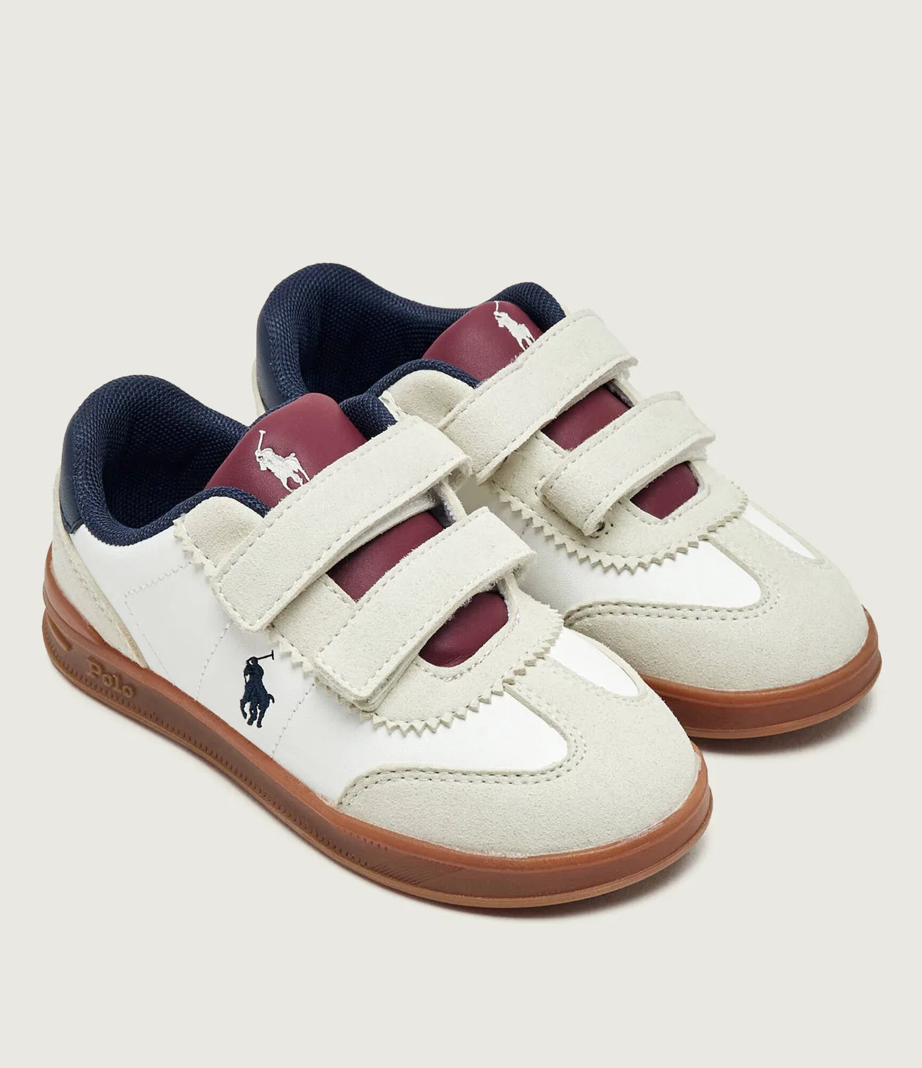 Кроссовки Hollis Ez Polo Ralph Lauren, бежевый — фото 2