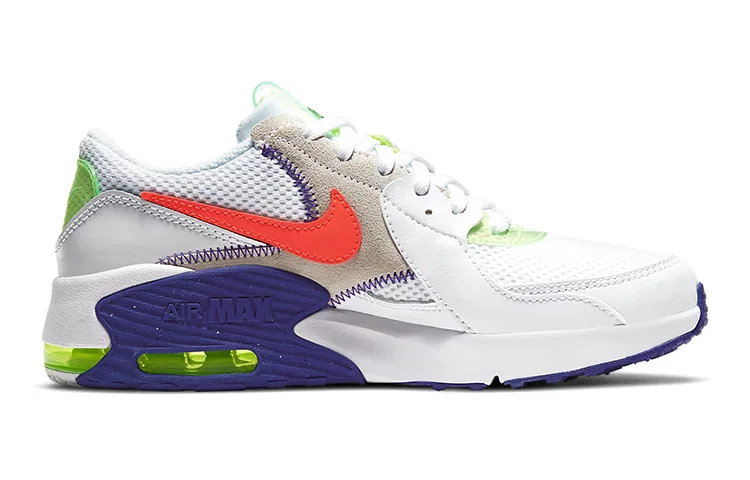 Детские кроссовки с амортизацией Air Max Excee AMD Nike, White Indigo Burst — фото 3