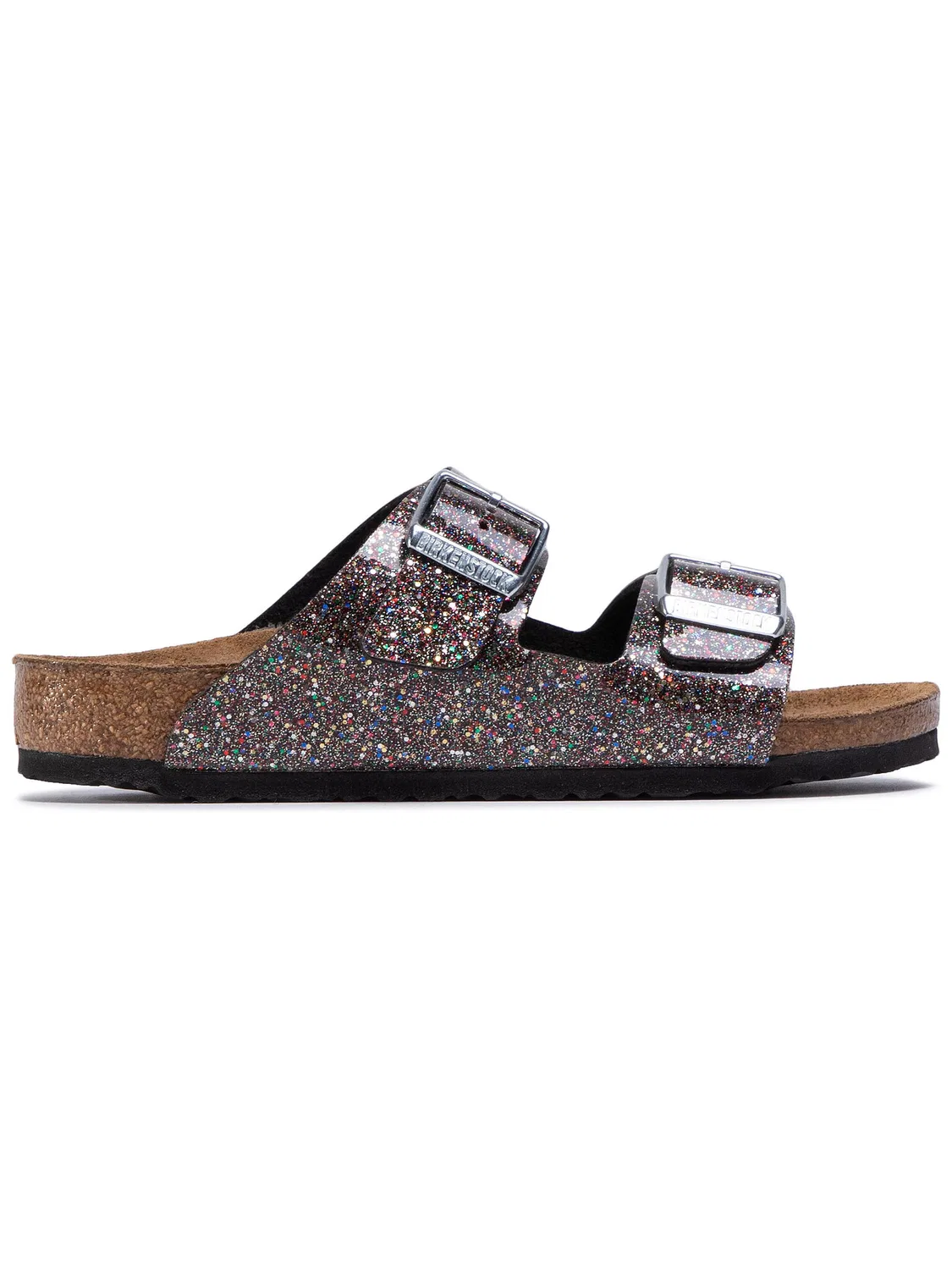 Шлепанцы для девочки Arizona Kids Birkenstock, разноцветный