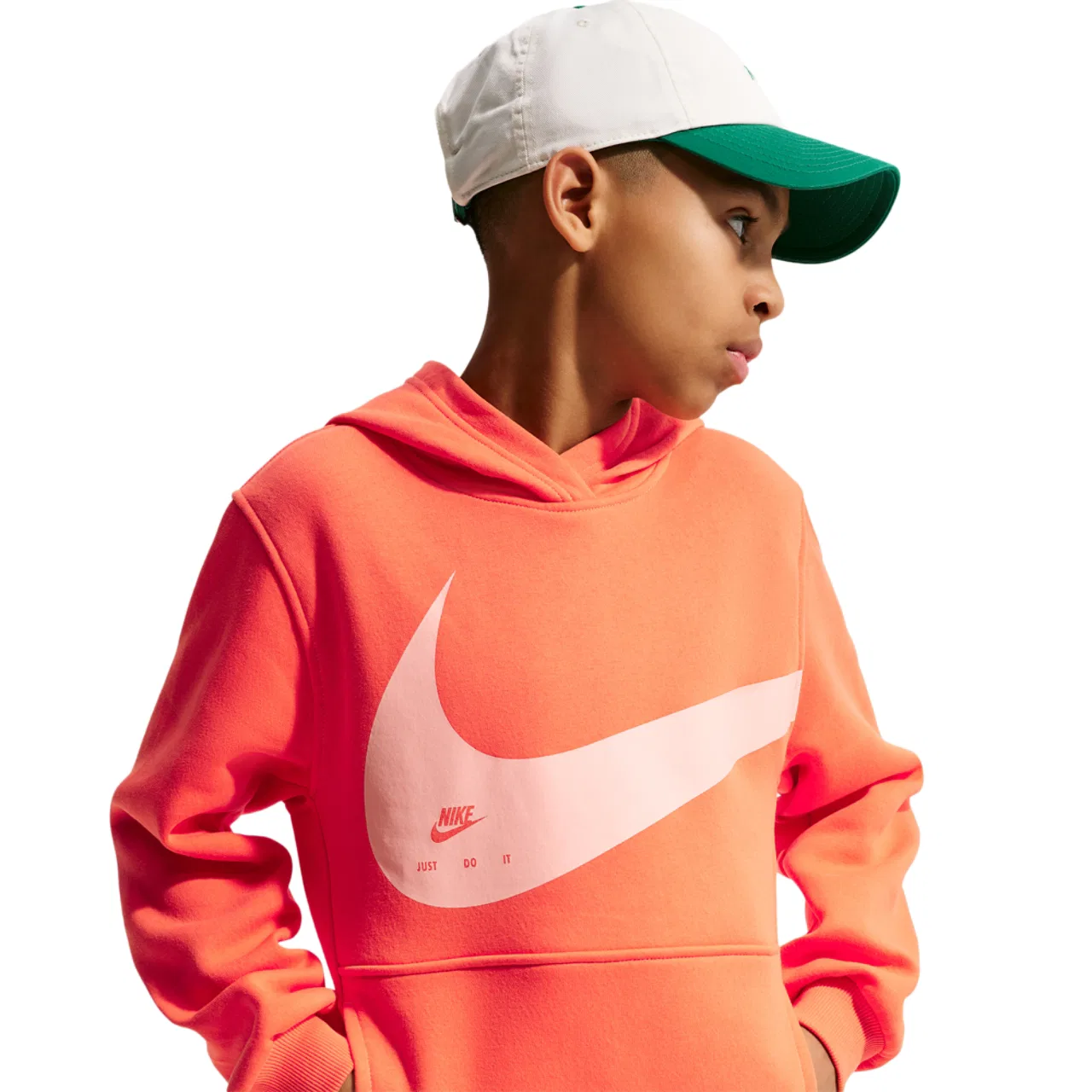 Футболка для мальчиков KSW Club Branded NRG Nike, цвет Arctic Orange/Turf Orange
