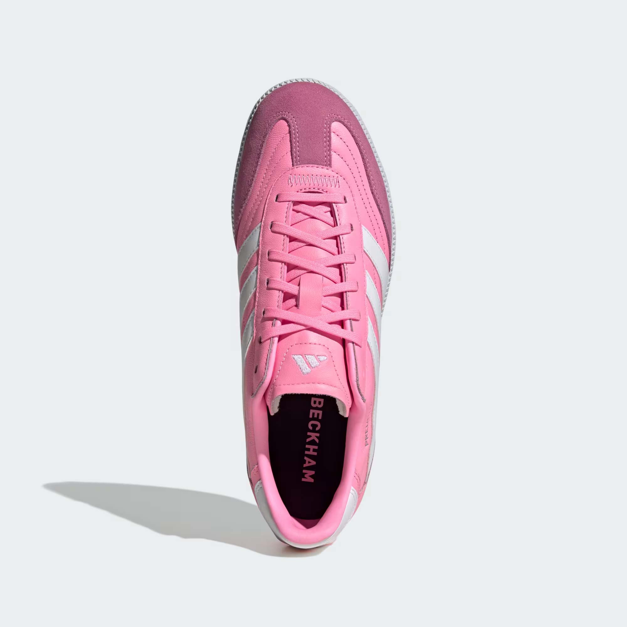 Кроссовки Adidas Predator Freestyle IN x David Beckham, розовый/белый — фото 3