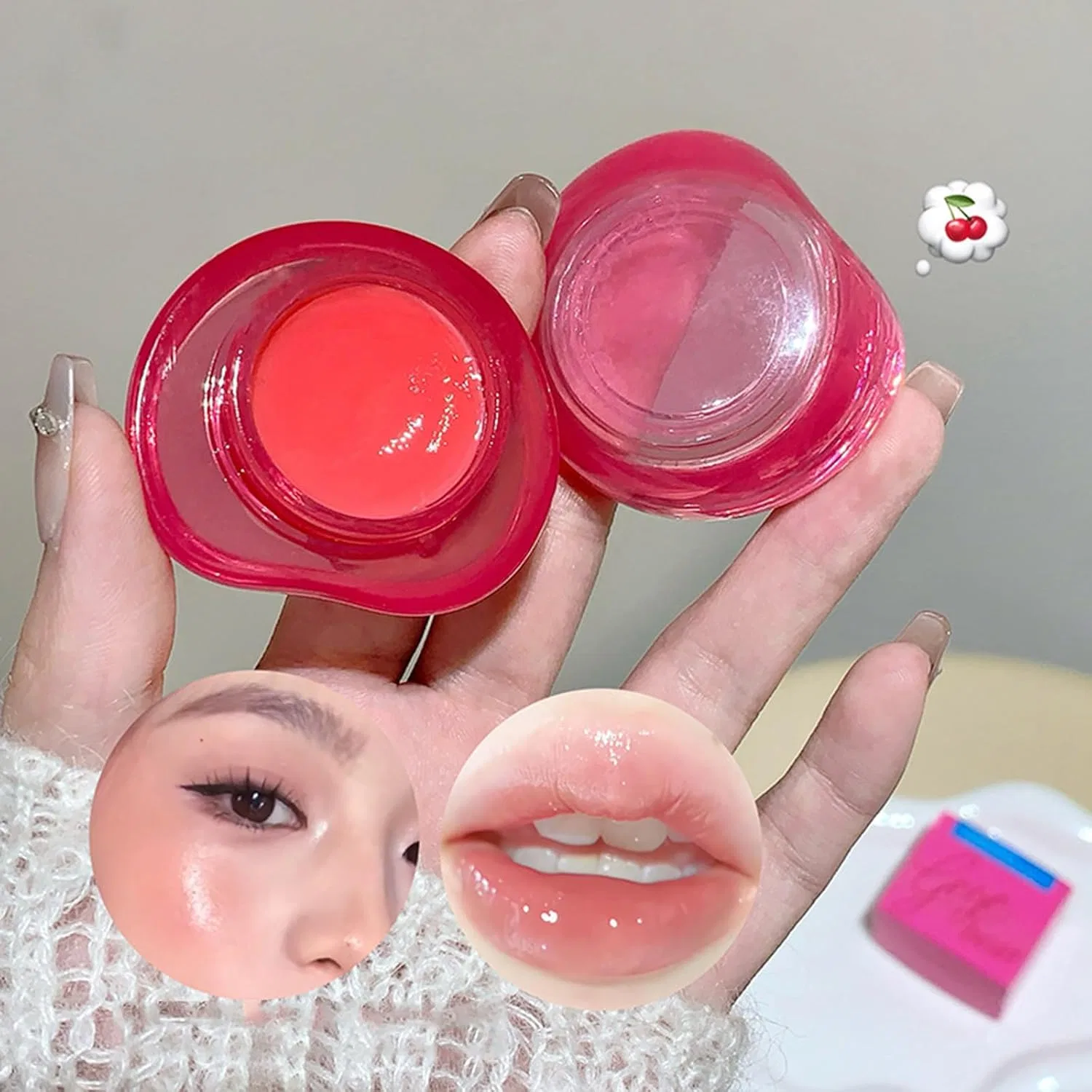 Бальзам для губ и щек Glowy Jelly Cream, Radiantly Lips Balm, 4 г, F Generisch — фото 4