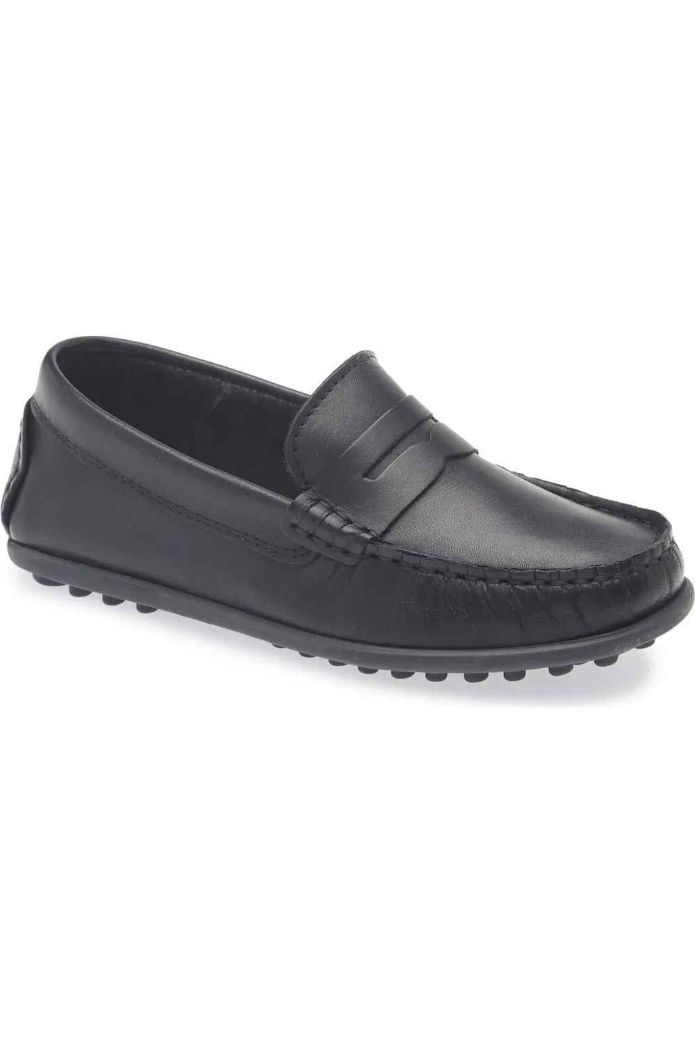 Туфли детские лоферы на плоской подошве CHILDRENCHIC, черный