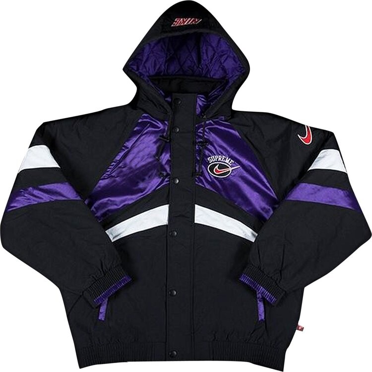 

Куртка Supreme x Nike Hooded Sport Jacket 'Purple', фиолетовый