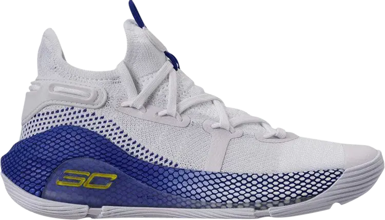 

Кроссовки Under Armour Curry 6 GS Dub Nation, белый