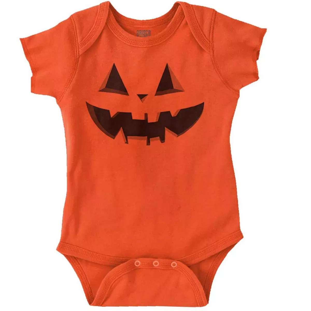 Детское боди с коротким рукавом Classic Halloween Pumpkin Costume Brisco Brands, Black