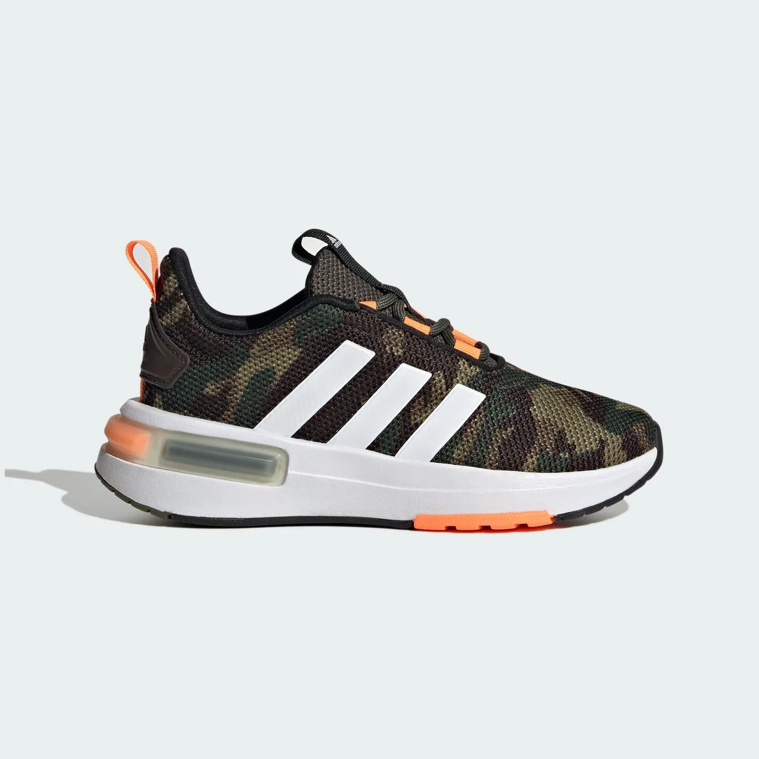 Детские кроссовки с шнуровкой Racer TR23 Adidas, Olivgrun Weiss Orange — фото 2