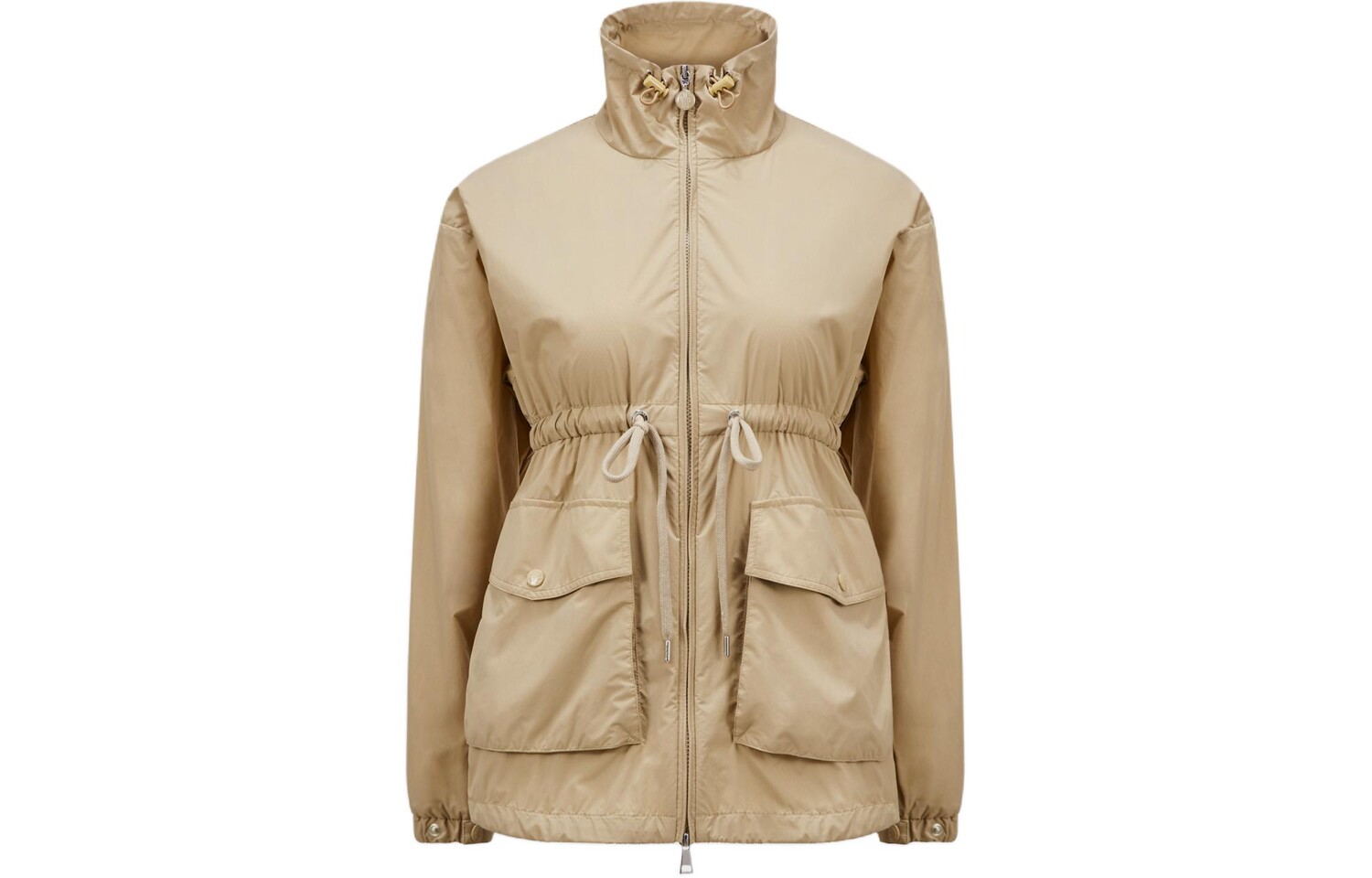 

Пальто-парка женская бежевая Moncler