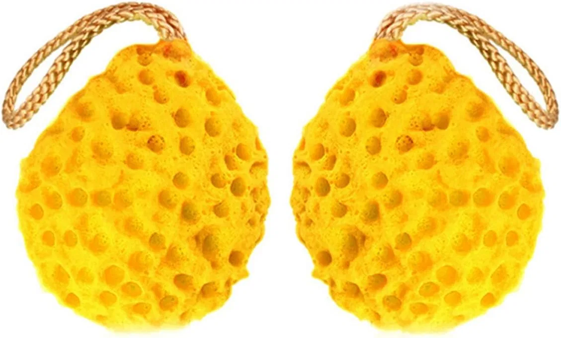 Мочалки для душа, набор 3 шт, Veemoon, полимер, 10x8.5x4.5 см
