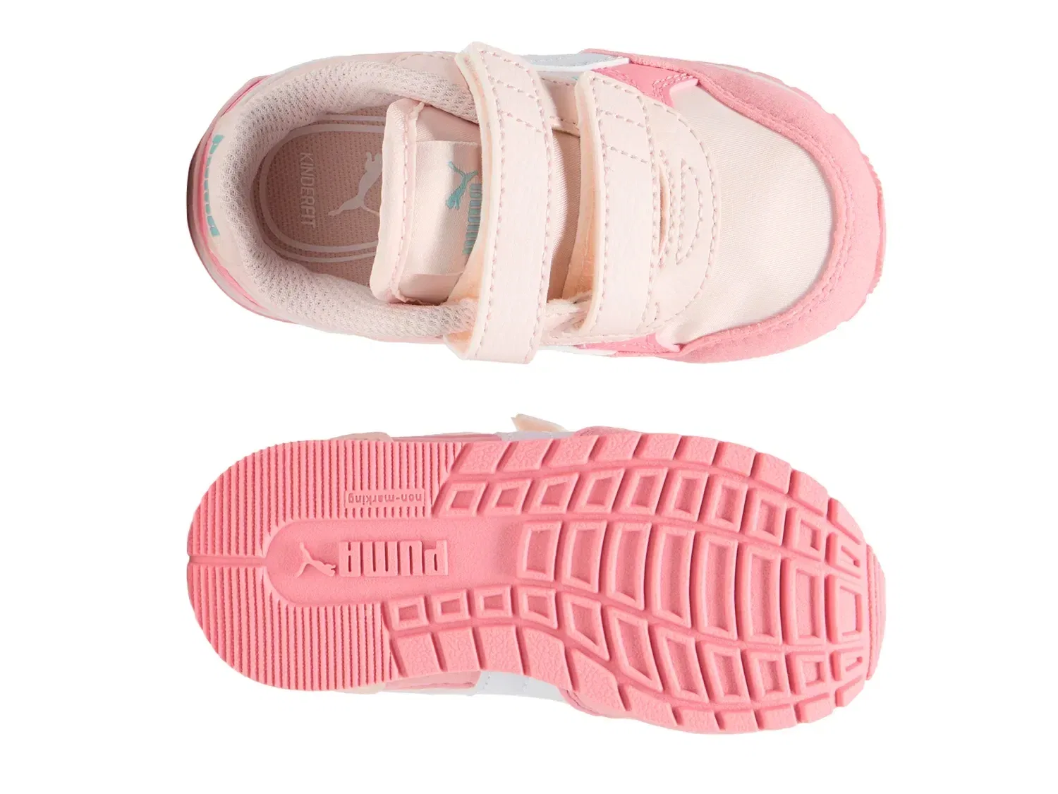 Кроссовки детские ST Runner v4, PUMA, светло-розовый — фото 3