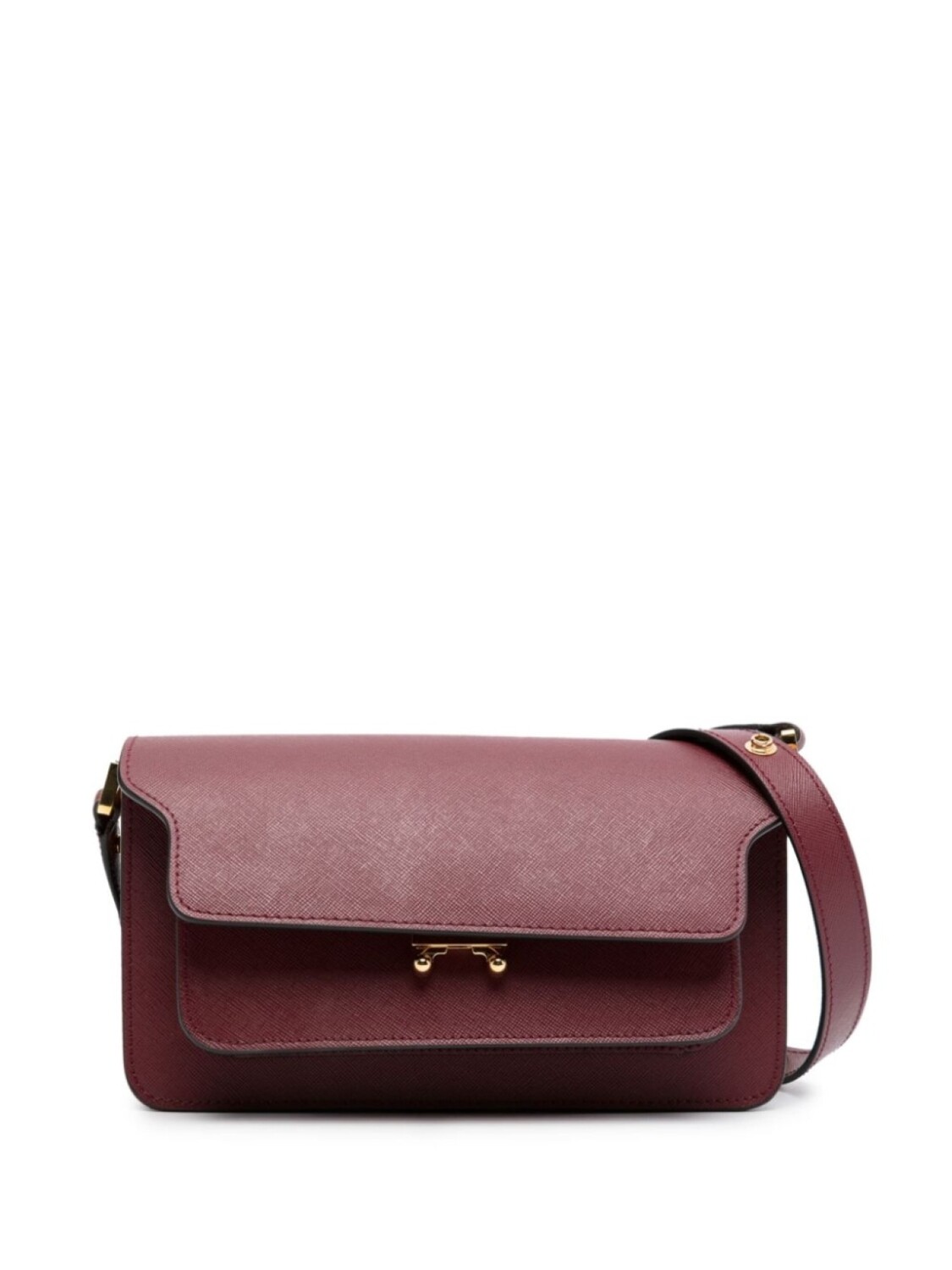 

Marni сумка через плечо East/West Trunk, красный