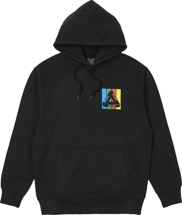 

Толстовка Palace Tri-Emb Hood 'Black', черный