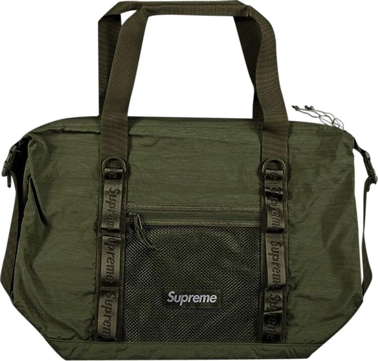 

Сумка Supreme Zip Tote Olive, зеленый