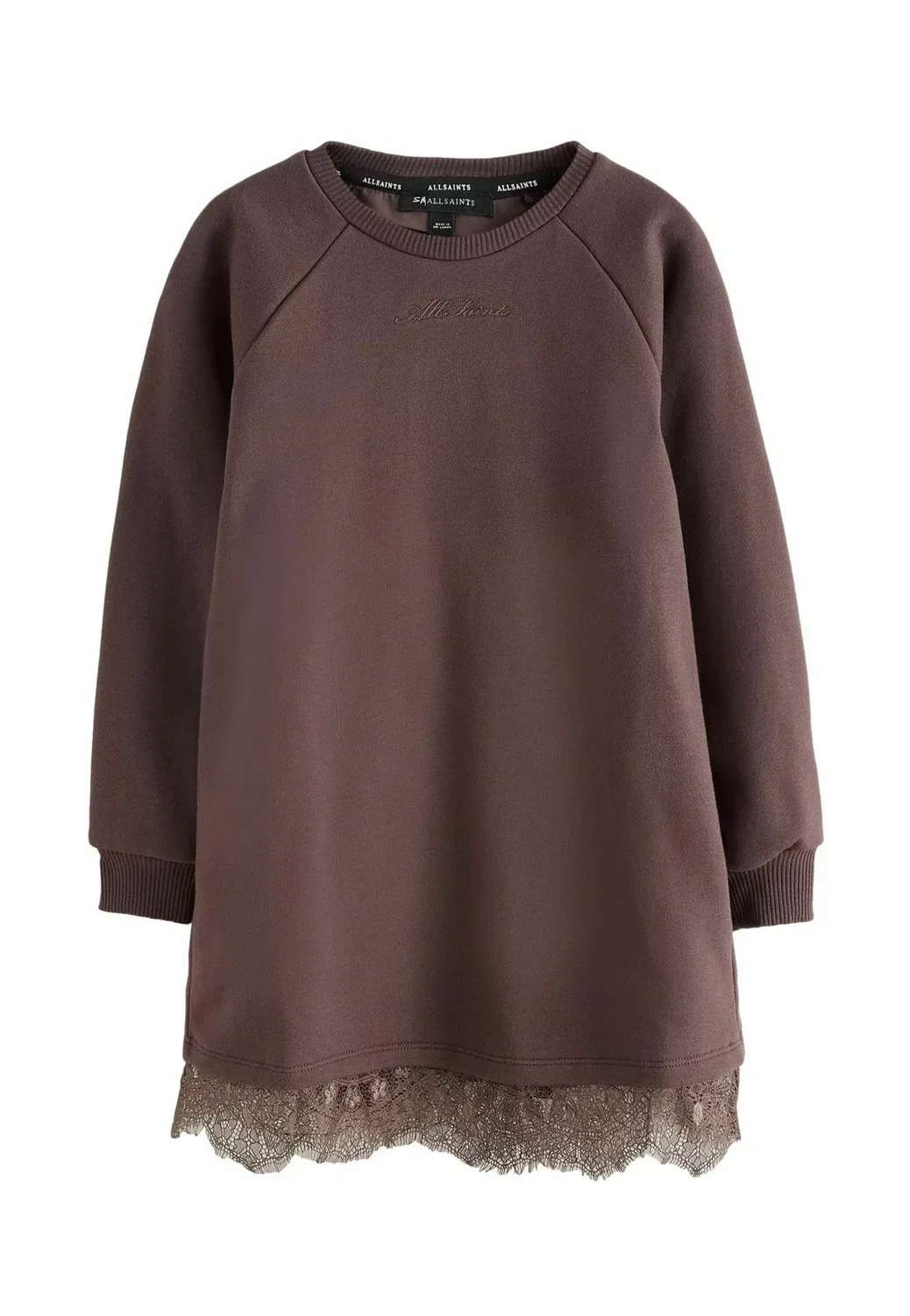 Кружевное спортивное платье Lee - повседневное платье Smallsaints, Dark Brown
