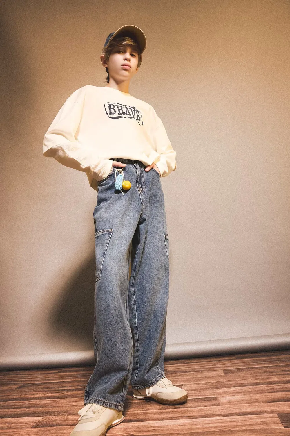 Джинсы прямые для мальчика Denim Defacto, синий
