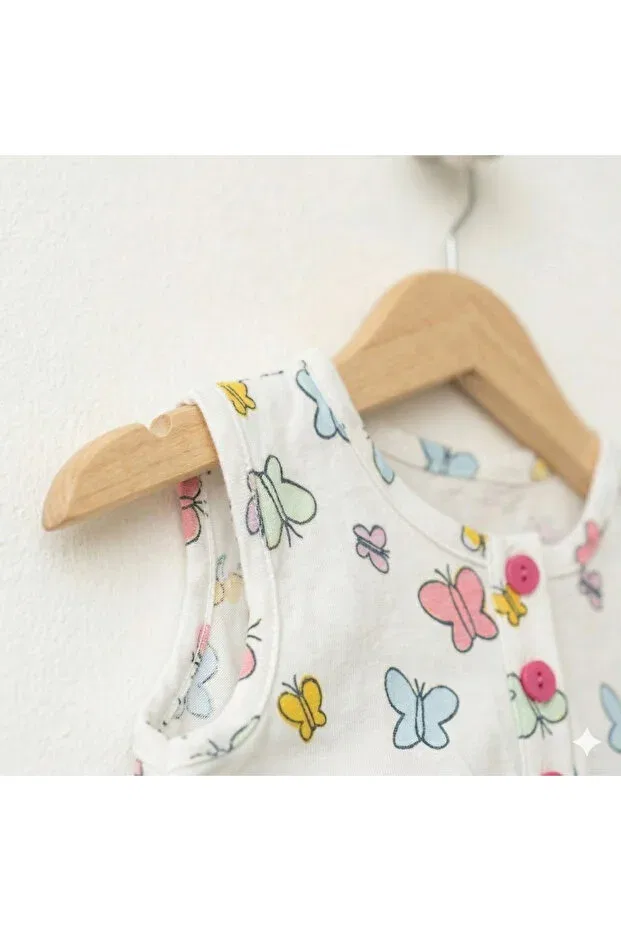 Детский комбинезон для девочек хлопковый Butterfly For My Baby, Butterfly — фото 4