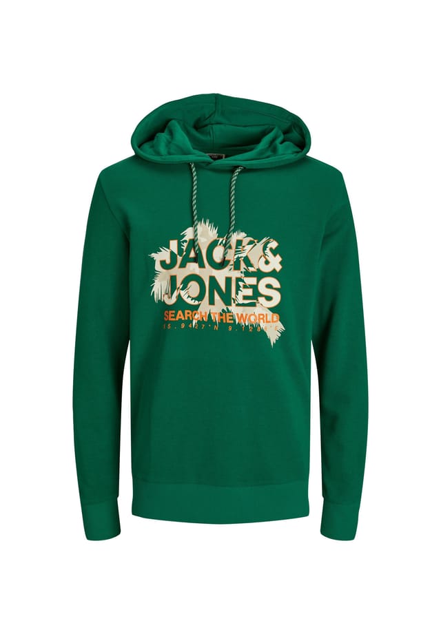 

Толстовка с капюшоном «Марина» Jack & Jones, зеленый