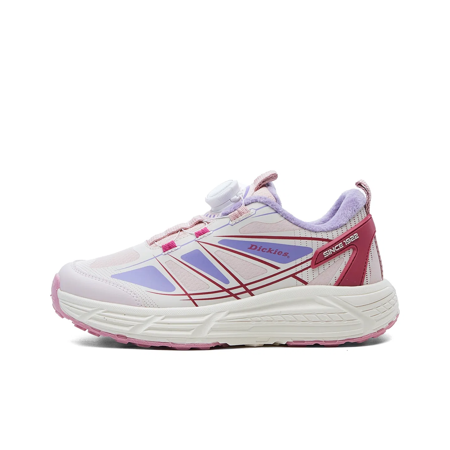 Детские кроссовки с флисовой подкладкой Dickies, Pink Purple