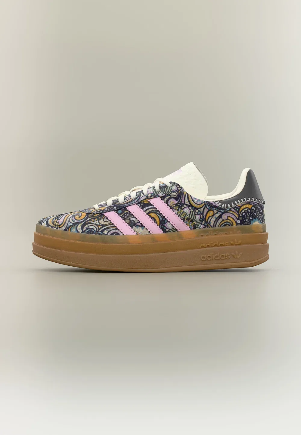 Gazelle bold - кроссовки Adidas Originals, Utility Black/Orchid Fusion