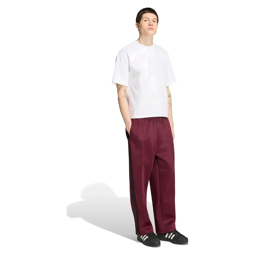Брюки свободные Adicolor Spacer Baggy Track Adidas Originals, красный — фото 4