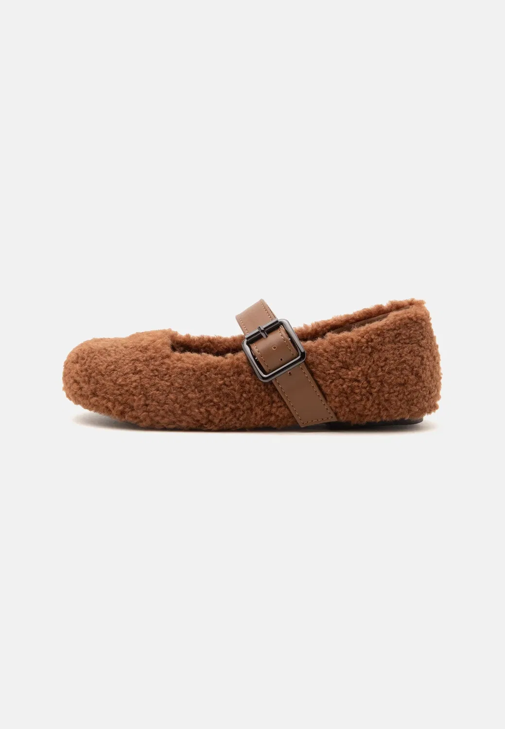 Балетки с ремешком на щиколотке Stella Mccartney Kids, Rust